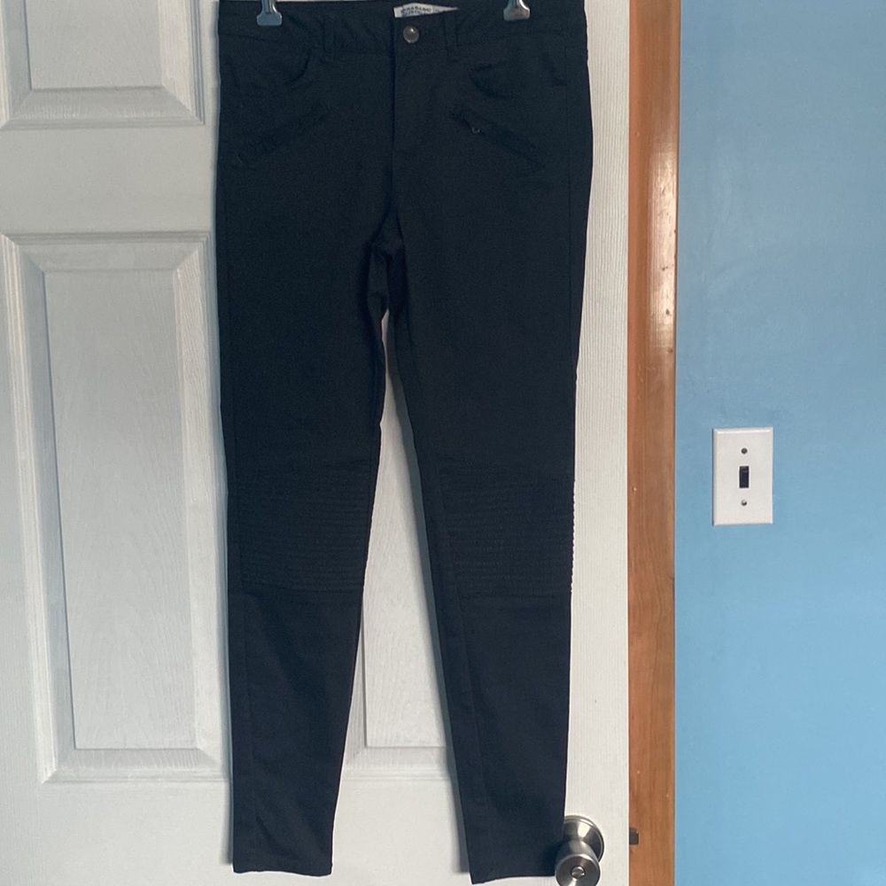 Skinny biker black jeans brand new